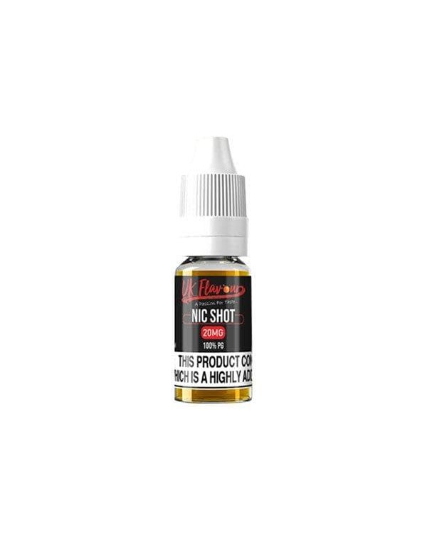 UK Flavour Nic Shot 20mg 10ml (100PG)