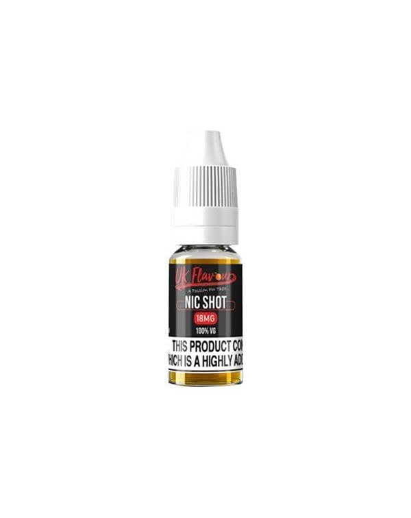 UK Flavour Nic Shot 18mg 10ml (100VG)