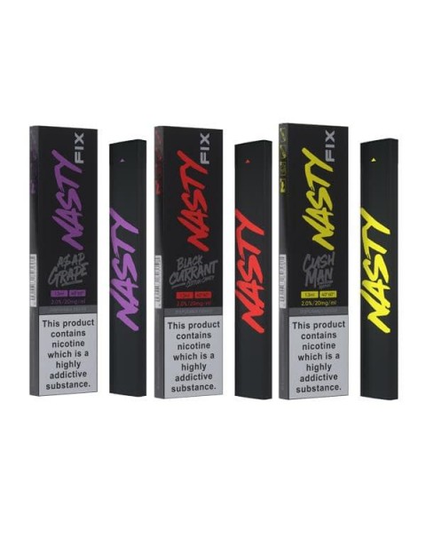 20mg Nasty Fix Disposable Pod Device