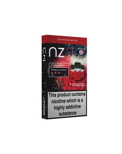 NZO 10mg Savacco Nic Salt (50VG/50PG)