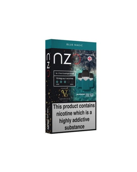 NZO 10mg Savacco Nic Salt (50VG/50PG)