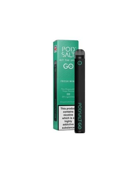 20mg Pod Salt Go Disposable Vape Pod