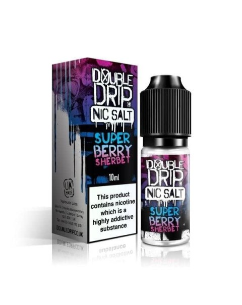 10MG Double Drip 10ML Flavoured Nic Salts E Liquid