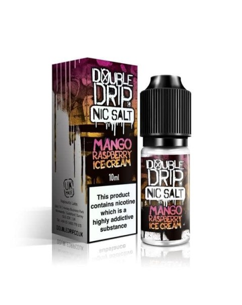 10MG Double Drip 10ML Flavoured Nic Salts E Liquid