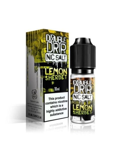 10MG Double Drip 10ML Flavoured Nic Salts E Liquid