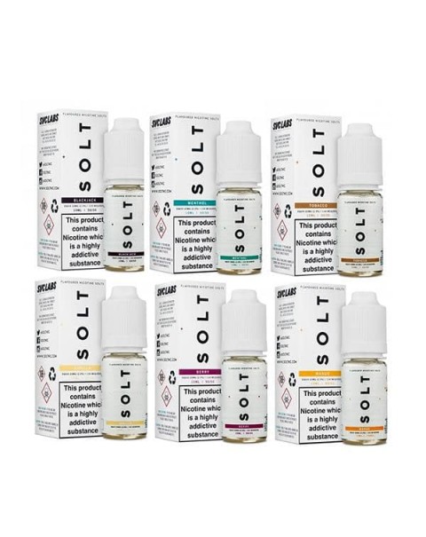 10MG SOLT 10ML Flavoured Nic Salts