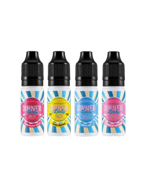 20mg Dinner Lady 10ml Flavoured Nic Salt