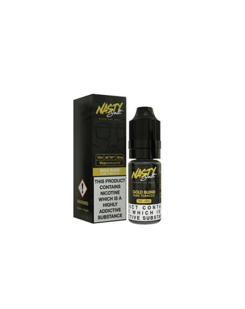 Nasty Salt 10mg 10ML Flavoured Nic Salt (50VG/50PG)