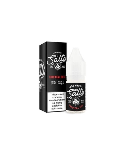 20MG Premium Got Salts 10ML Flavoured Nic Salts