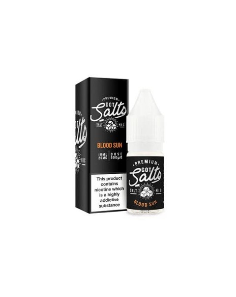 20MG Premium Got Salts 10ML Flavoured Nic Salts