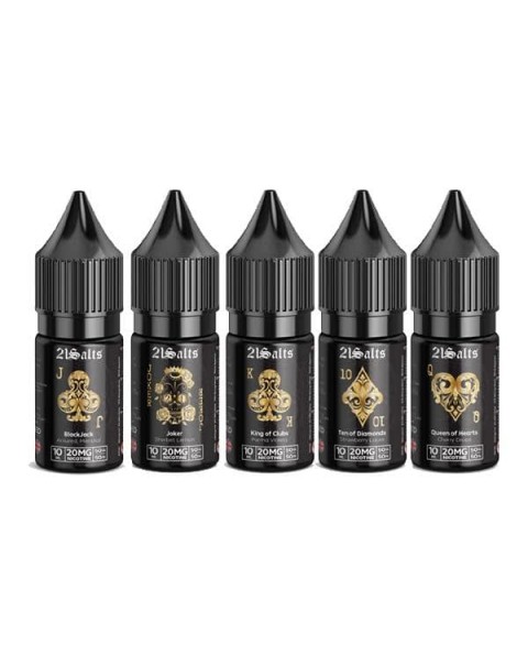 20mg 21 Vape by Red Liquids 10ml Flavoured Nic Salts (50VG/50PG)