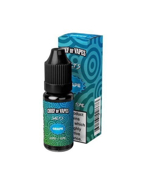 10mg Chief of Vapes Sweets Flavoured Nic Salt 10ml (50VG/50PG)