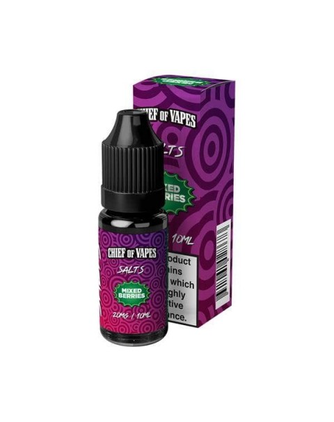 10mg Chief of Vapes Sweets Flavoured Nic Salt 10ml (50VG/50PG)