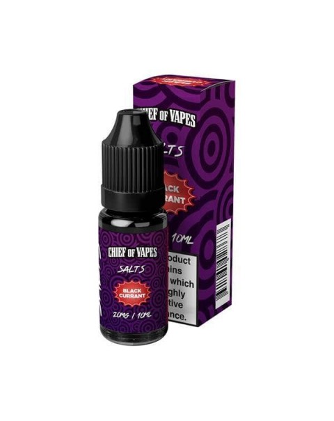 10mg Chief of Vapes Sweets Flavoured Nic Salt 10ml (50VG/50PG)