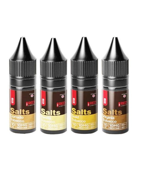 10mg Red Tobacco 10ml Flavoured Nic Salt (50VG/50PG)