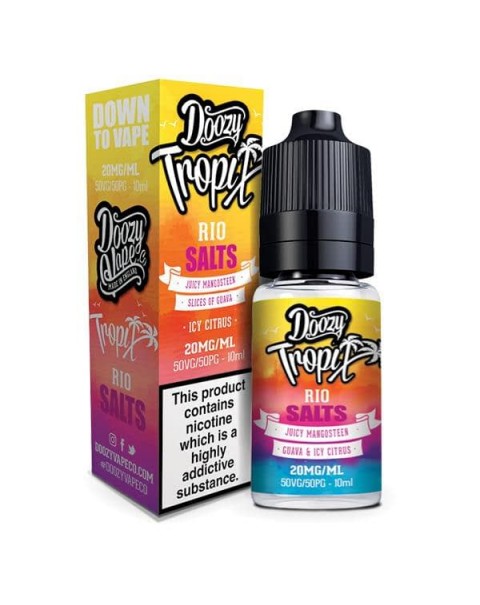 10MG Doozy Tropix Salts by Doozy Vape Co (50VG/50PG)