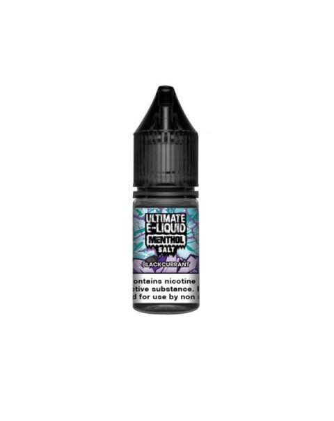 20mg Ultimate E-liquid Menthol Nic Salts 10ml (50VG/50PG)