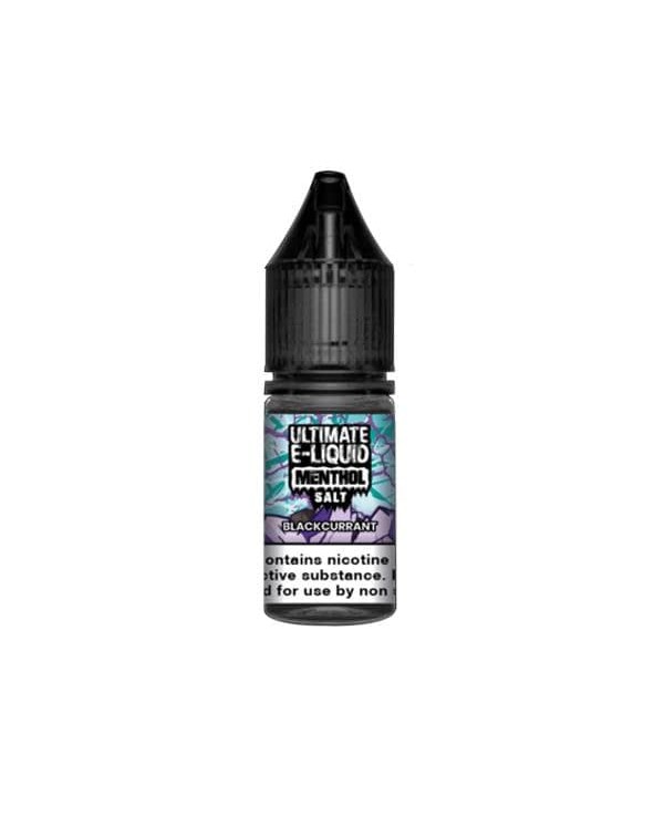 20mg Ultimate E-liquid Menthol Nic Salts 10ml (50V...