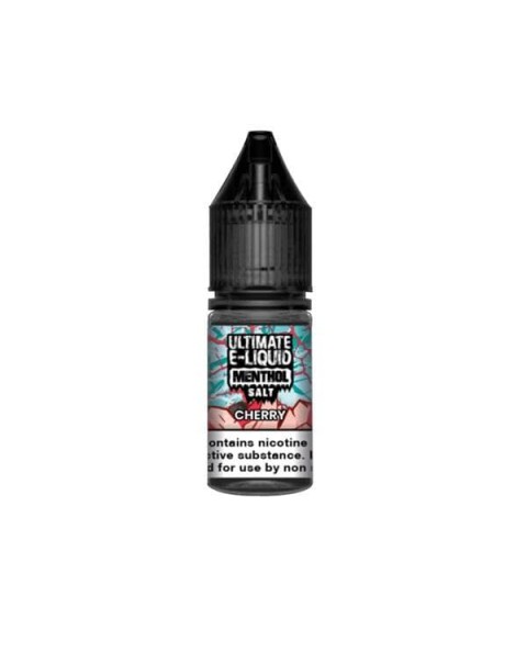 20mg Ultimate E-liquid Menthol Nic Salts 10ml (50VG/50PG)