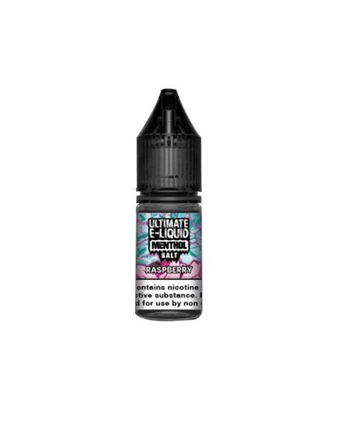 20mg Ultimate E-liquid Menthol Nic Salts 10ml (50VG/50PG)