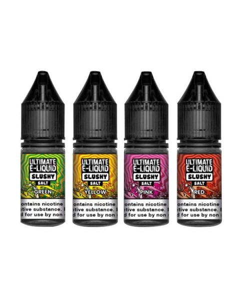 20mg Ultimate E-liquid Slushy Nic Salts 10ml (50VG/50PG)