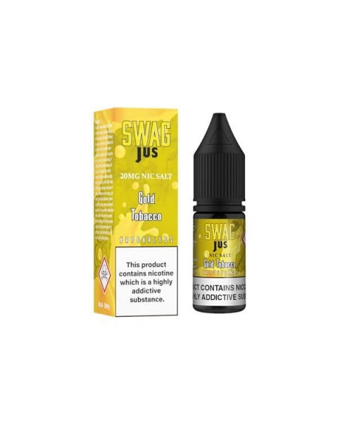 10mg Swag Jus 10ml Vapourless Nic Salts (50VG/50PG)