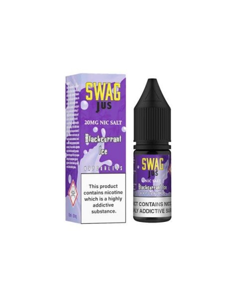 10mg Swag Jus 10ml Vapourless Nic Salts (50VG/50PG)