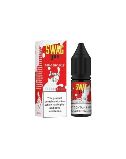 10mg Swag Jus 10ml Vapourless Nic Salts (50VG/50PG)