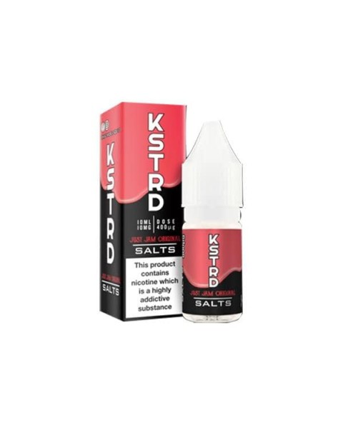 20mg KSTRD Nic Salts By Just Jam 10ml (50VG/50PG)