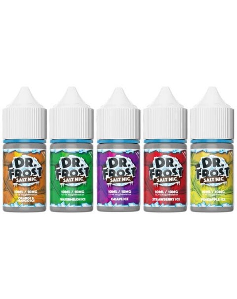 10mg Dr Frost 10ml Flavoured Nic Salt (60VG/40PG)