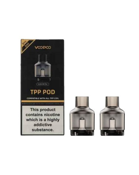 Voopoo TPP Replacement Pods 2ml (No Coil Included)