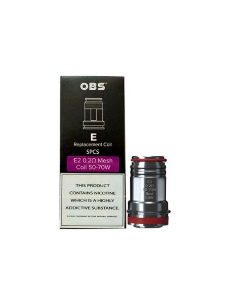 OBS Engine 100W E Mesh Series E1 & E2 Coils