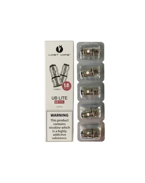 Lost Vape UB Lite Mesh Coils L5 1.4Ω  / L6 1.0Ω