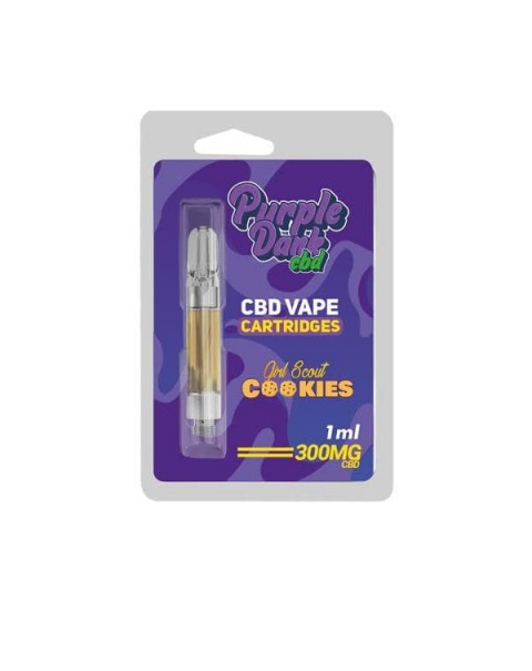 Purple Dabz CBD Vape Cartridges 300 & 600 MG – Girl Scot Cookies