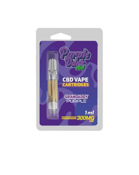 Purple Dabz CBD Vape Cartridges 300 & 600 MG – Granddaddy Purple