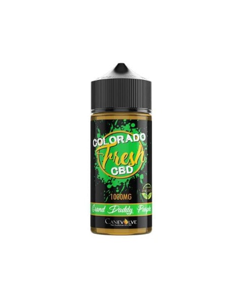 Colorado Fresh 1000mg CBD Vaping Liquid 100ml (50PG/50VG)