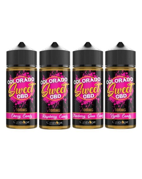 Colorado Sweet 1000mg CBD Vaping Liquid 100ml (50PG/50VG)