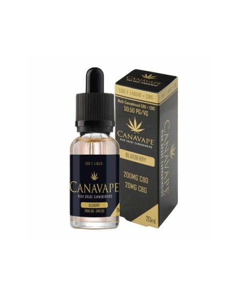 Canavape® 400mg CBD 40mg CBG 20ml E-liquid (50VG/50PG)