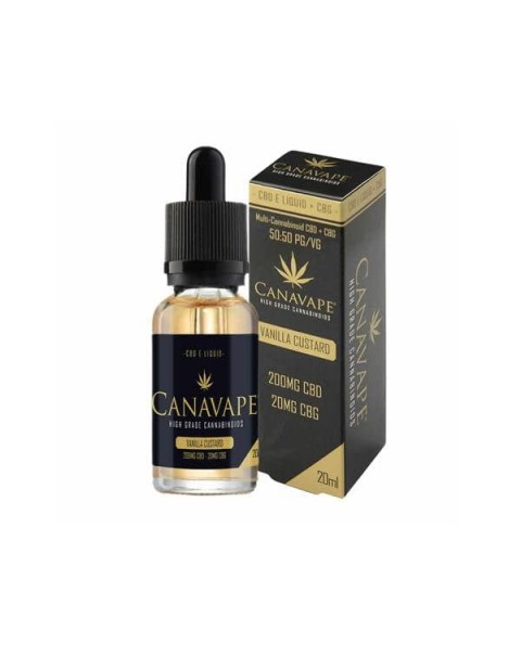 Canavape® 400mg CBD 40mg CBG 20ml E-liquid (50VG/50PG)