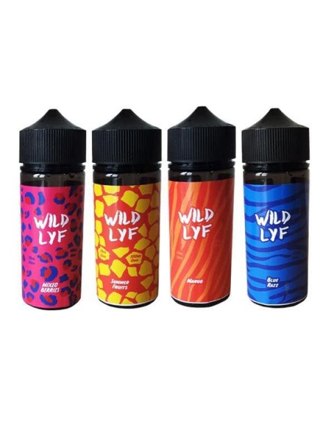 Wild Lyf 100ml Shorfill 0mg (70VG/30PG)