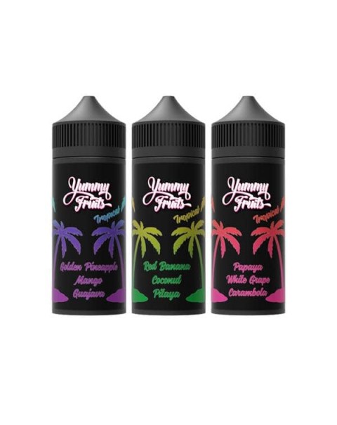 Yummy Fruits Tropical 100ml Shorfill 0mg (70VG/30PG)