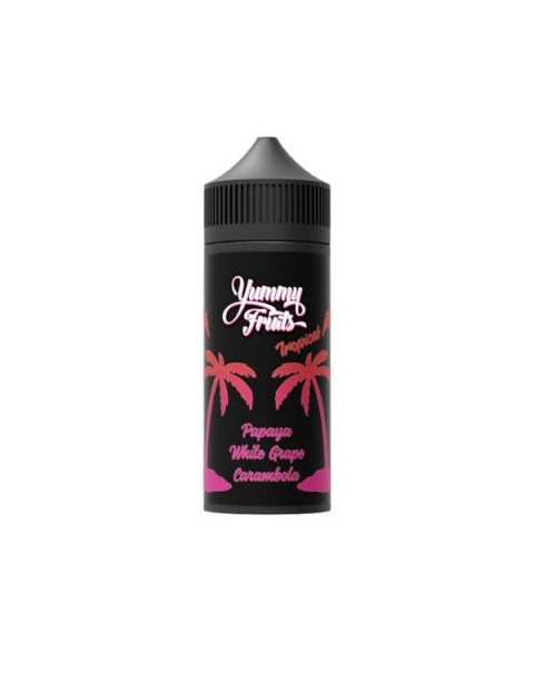 Yummy Fruits Tropical 100ml Shorfill 0mg (70VG/30PG)