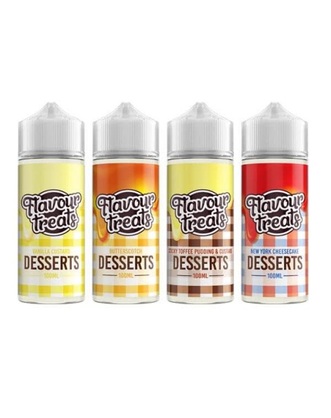 Flavour Treats Desserts by Ohm Boy 100ml Shortfill 0mg (70VG/30PG)