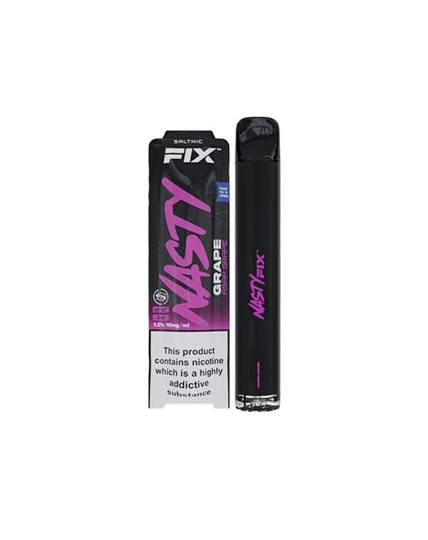 20mg Nasty Fix Disposable Vape Pod 675 Puffs