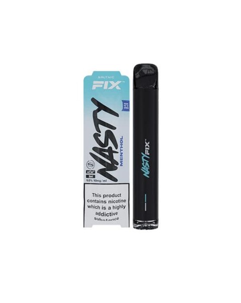 20mg Nasty Fix Disposable Vape Pod 675 Puffs