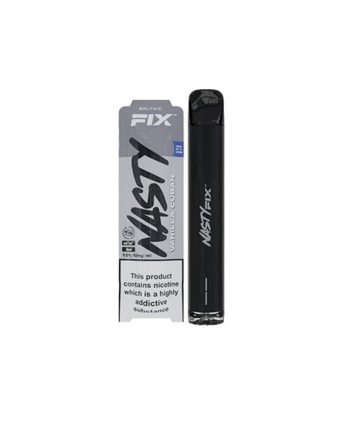 20mg Nasty Fix Disposable Vape Pod 675 Puffs