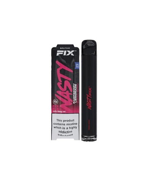 10mg Nasty Fix Disposable Vape Pod 675 Puffs