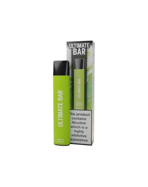 20mg Ultimate Bar Disposable Nic Salt Pod 575 Puffs