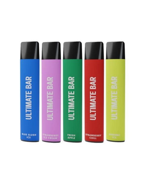 20mg Ultimate Bar Disposable Nic Salt Pod 575 Puffs