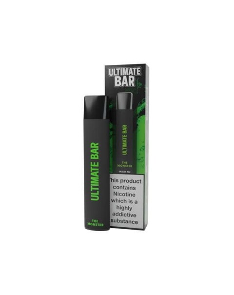 20mg Ultimate Bar Disposable Nic Salt Pod 575 Puffs